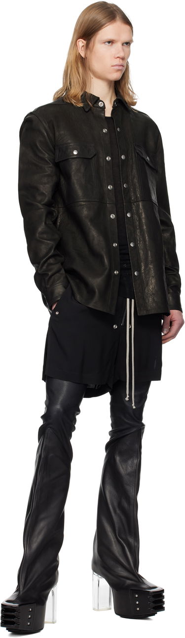 Šortky Rick Owens Rick Owens Hollywood Bela Boxers Shorts Čierna | RU01E5391 Y, 3