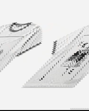 Tričko Cav Empt MD Gravitational Ringer T-Shirt Biela | CES28T19 WHITE, 1