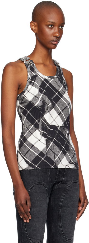 Tielko Jean Paul Gaultier Jean Paul Gaultier Tartan Print Tank Top Rôznofarebný | 24/31-F-DB042-J565-000201, 3