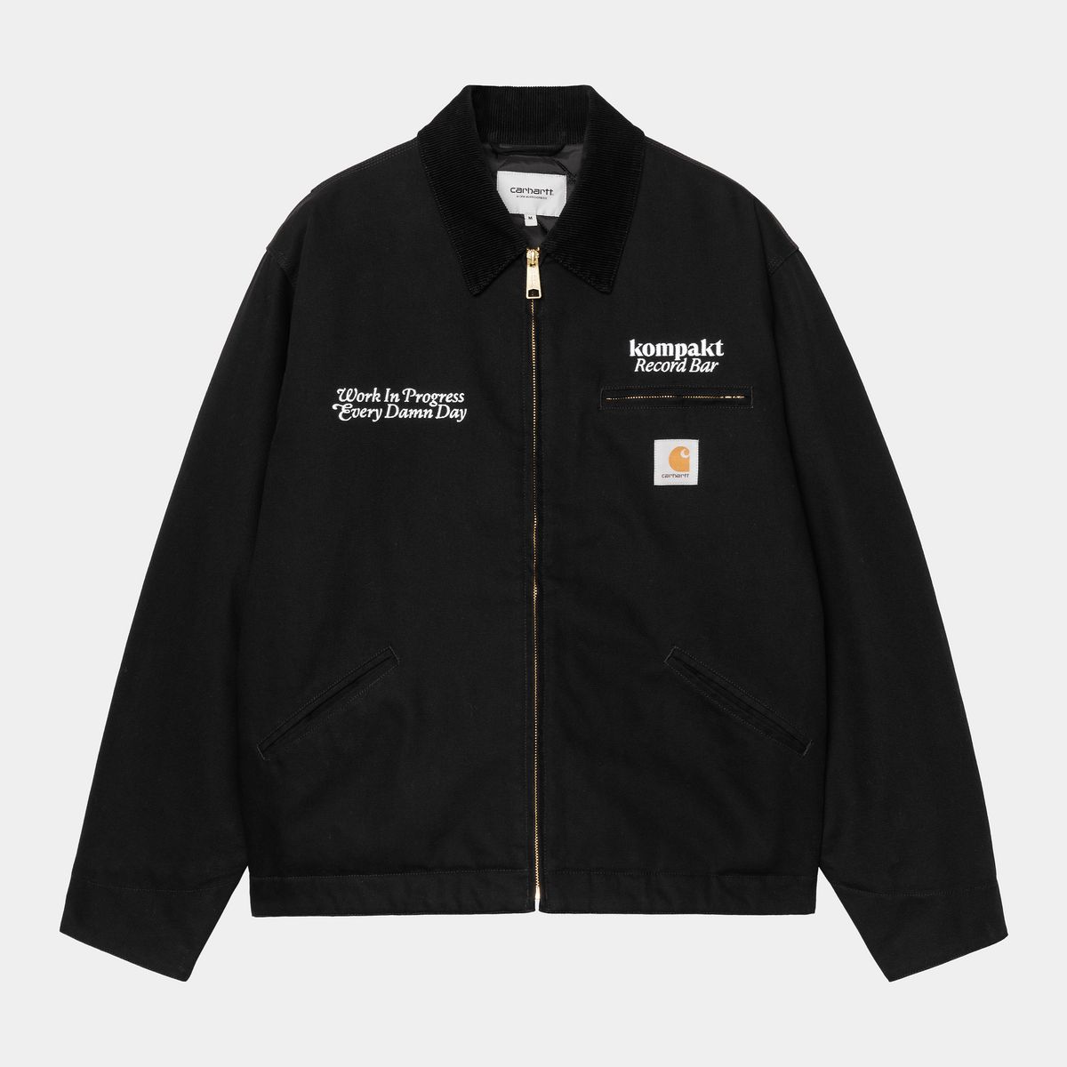 Bunda Carhartt WIP WIP Kompakt OG Detroit Jacket Čierna | A252053_6, 0