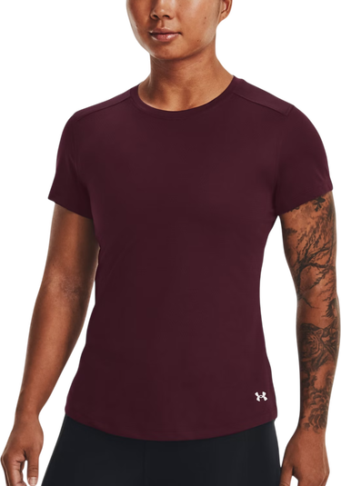 Tričko Under Armour Under Armour Qualifier Run T-Shirt Vínová | 1369454-600, 0