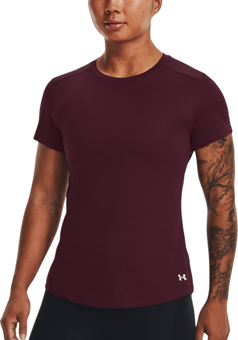 Tričko Under Armour Under Armour Qualifier Run T-Shirt Vínová | 1369454-600
