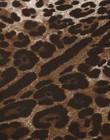 Home decor Dolce & Gabbana Dolce & Gabbana Cotton Sateen Leopard Print Duvet Cover Hnedá | TCE049TCAKFUL003, 2