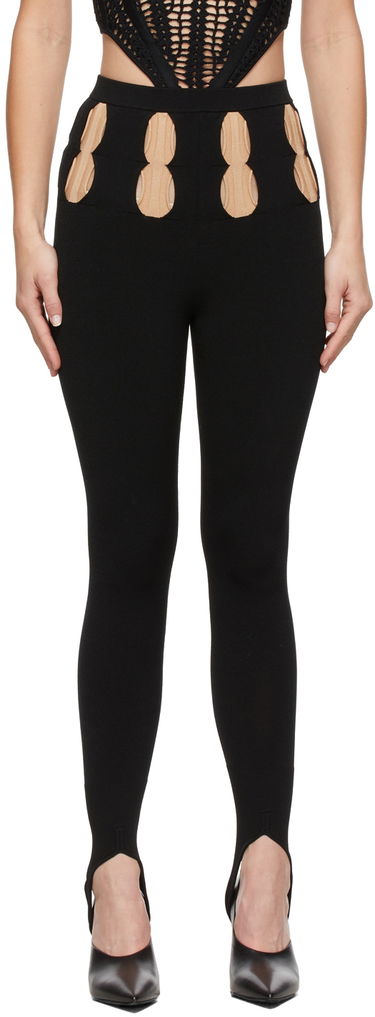 Legíny Dion Lee Double Stirrup Leggings Čierna | C7015F21, 0