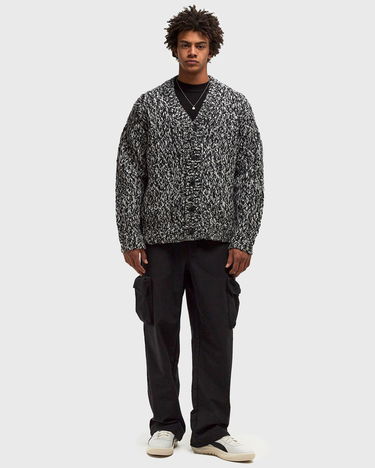 Sveter CLOSED Black & White Speckled Button-Up Cardigan Čierna | C86758-94A-22-100, 1
