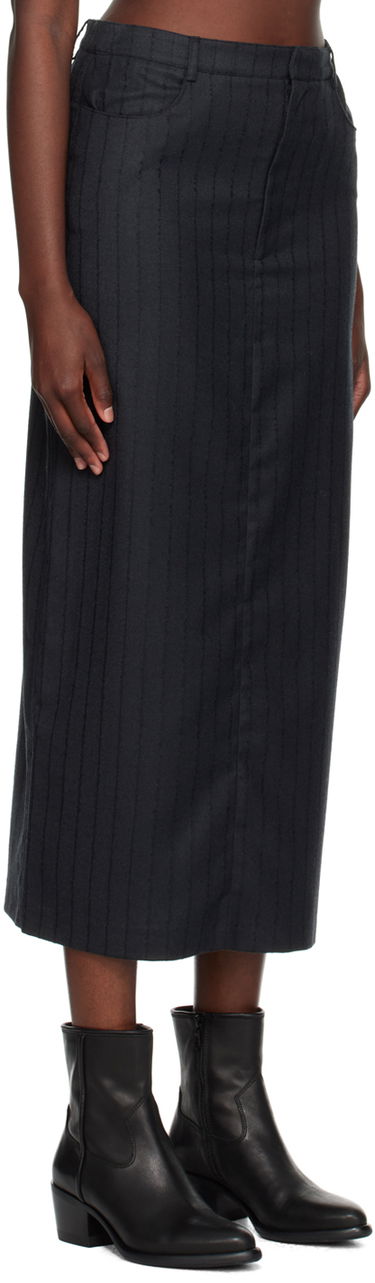 Sukňa Loulou de Saison Loulou de Saison Vato Maxi Skirt Navy | VATO, 1