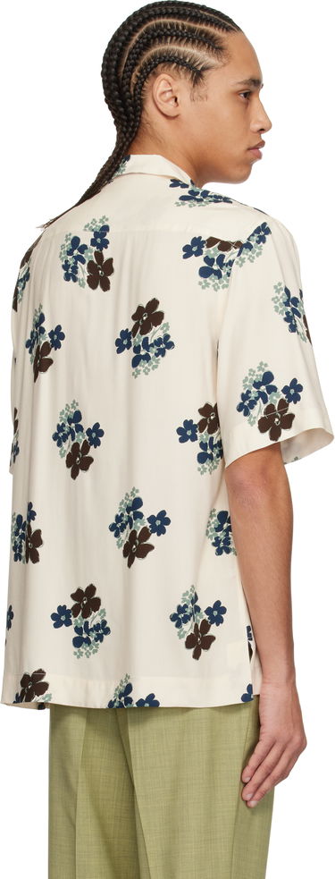 Košeľa Paul Smith Paul Smith Floral Print Regular Fit Shirt Béžová | M1R-905U-P02578-04, 2