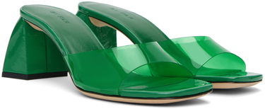Starostlivosť o obuv BY FAR BY FAR Romy Heeled Sandals Zelené | 23SSROMYMCVGPUPA, 3