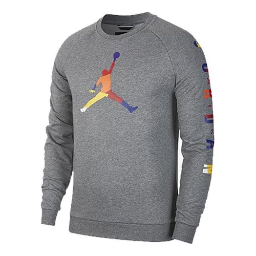 Sveter Jordan Jordan Athleisure Knit Pullover Šedá | CQ7593-091