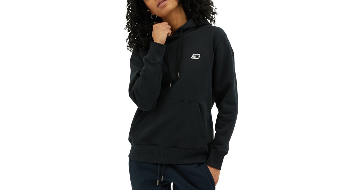 Mikina New Balance Small Logo Hoodie Čierna | wt23602-bk, 1