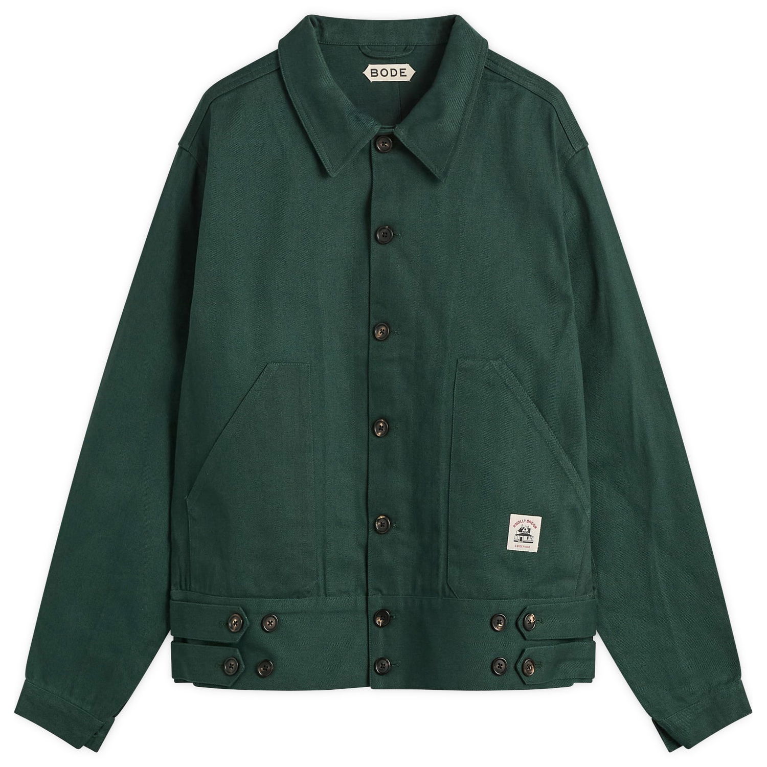 Bunda Bode Knolly Brook Side Tab Jacket Zelené | MRF25JA011, 1