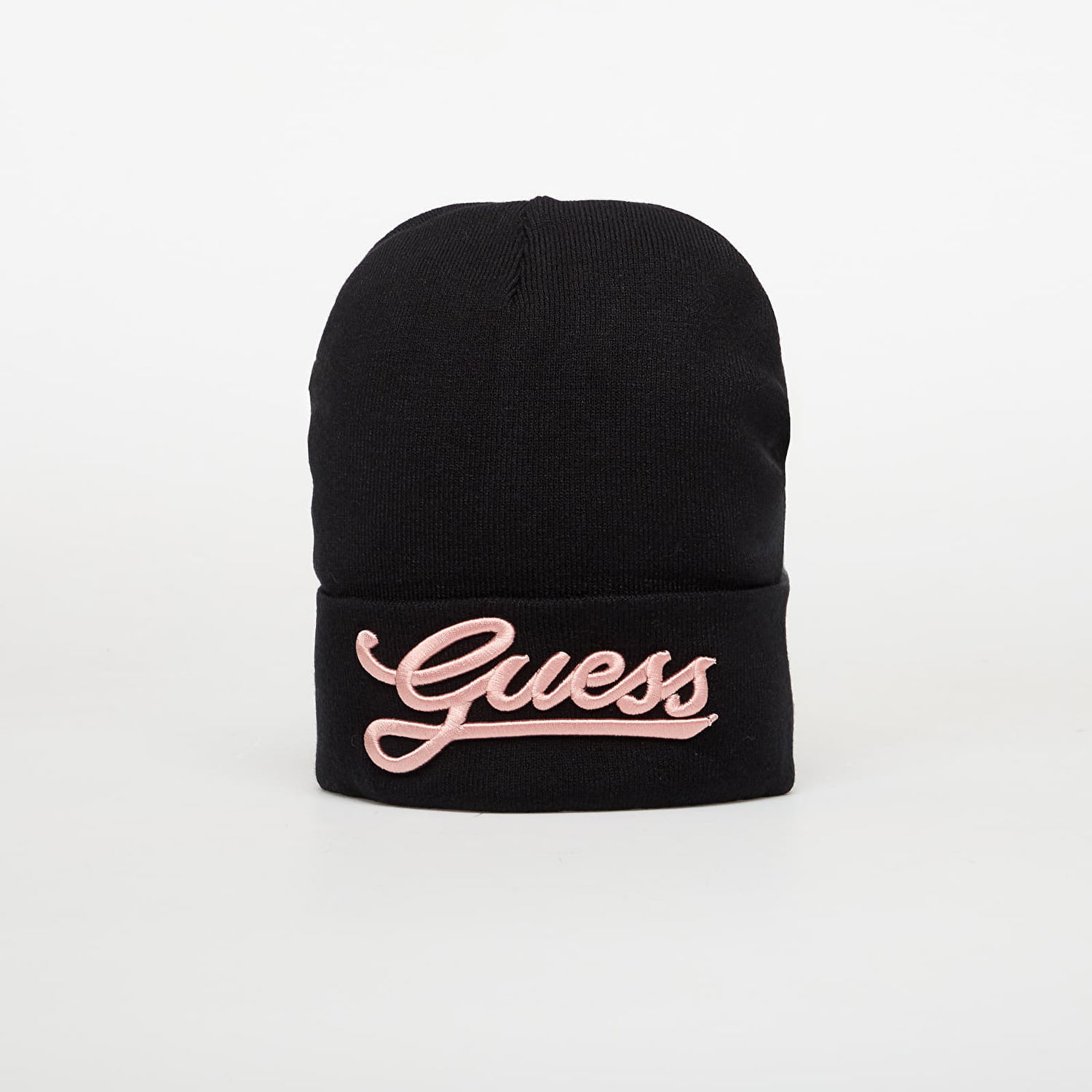 Kulicha GUESS Knitted Cuffed Beanie Čierna | AW5400POL01-BLA, 0
