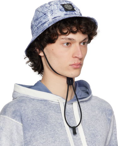 Klobúk Stone Island Stone Island Pigment Stretch-TC Bucket Hat Modrá | K1S15 9100013 S0143, 1
