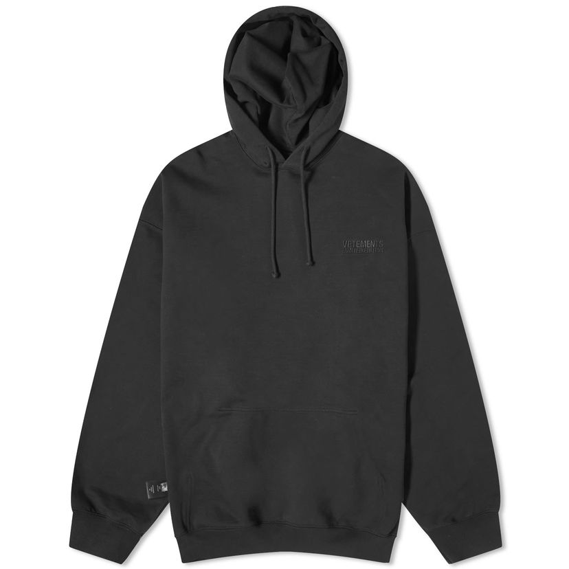 Mikina VETEMENTS Inside Out Hoodie Čierna | UE64HD400B