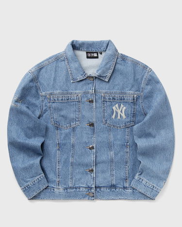 Bunda New Era New York Yankees Denim Jacket Modrá | 60684315, 2