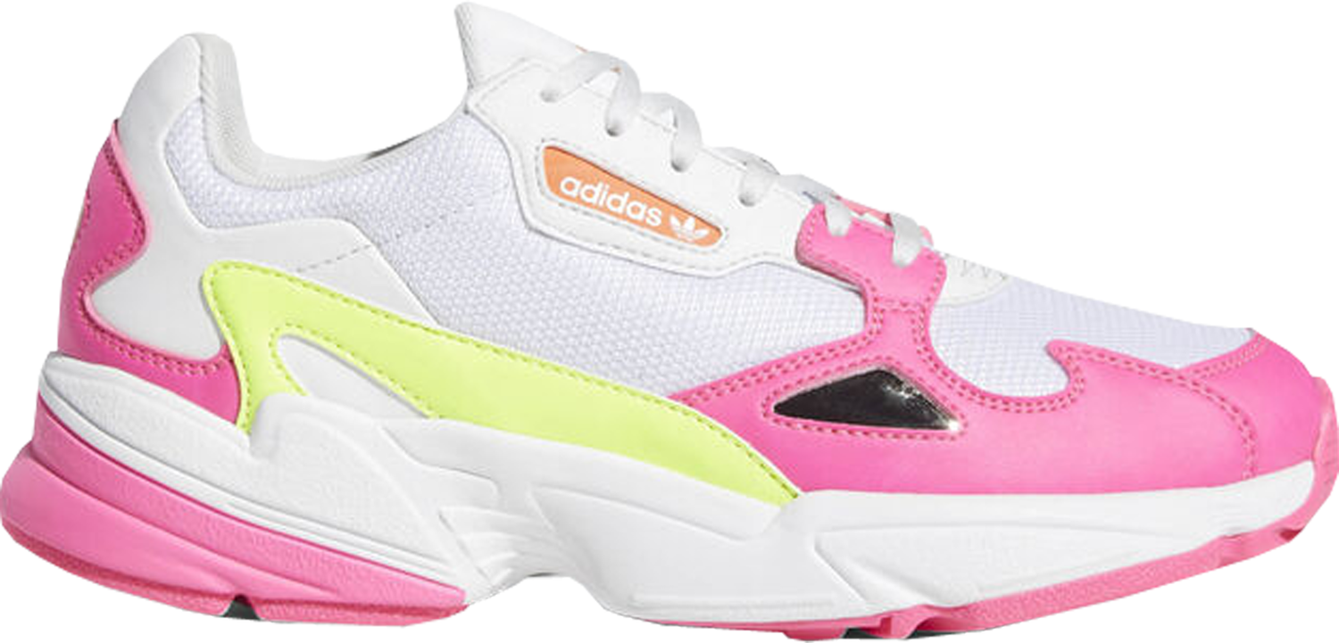 Tenisky a topánky adidas Originals Falcon Shock Pink Solar Yellow W Ružová | EE4405, 0
