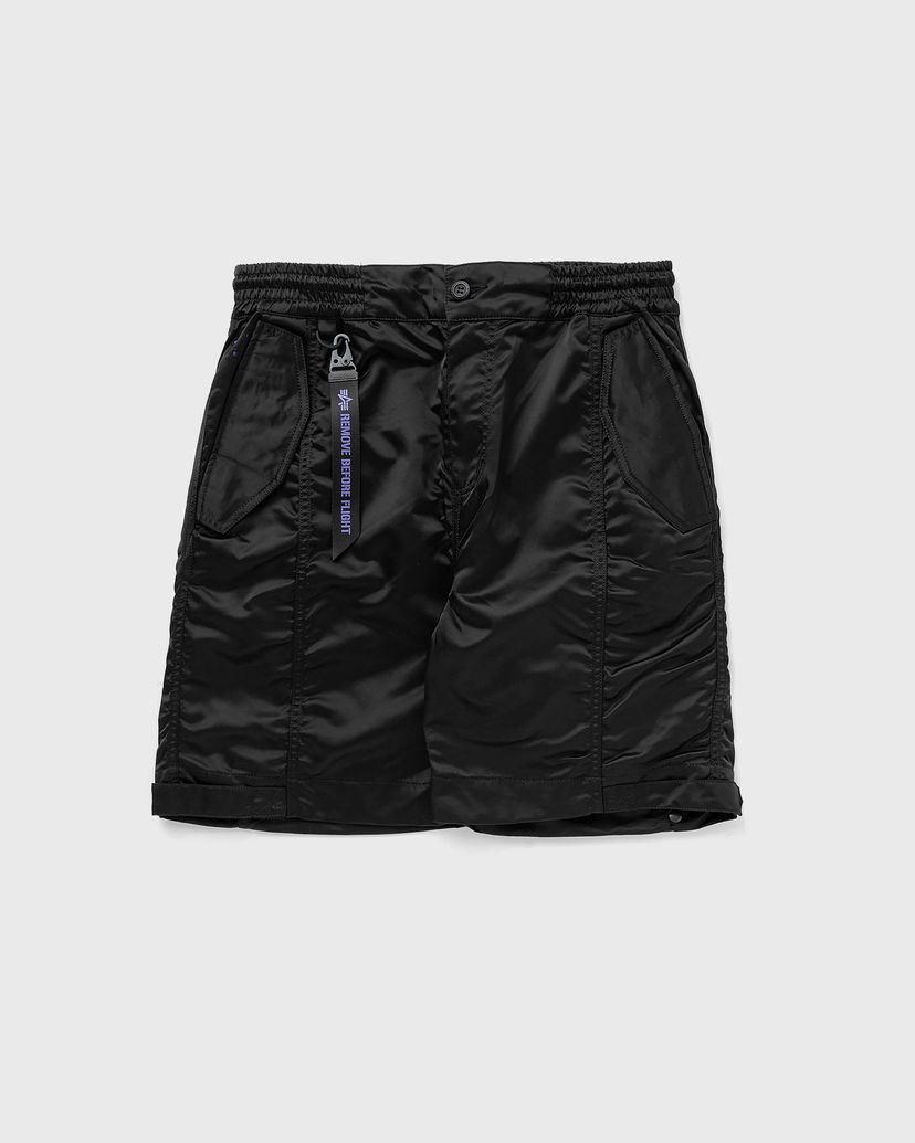 Šortky Alpha Industries Shorts-Nylon Short UV Čierna | 146253UV-BLACK