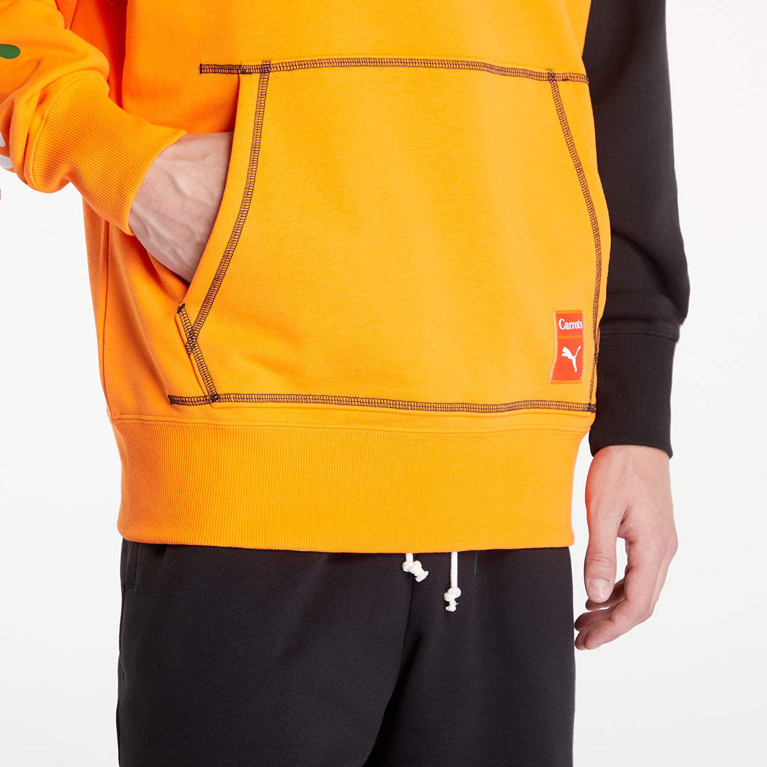 Mikina Puma Carrots x Graphic Hoodie Orange Oranžová | 62744545, 1