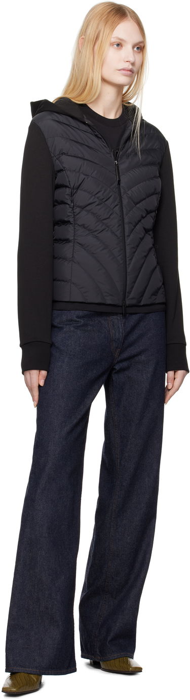 Mikina Moncler Moncler Zip Up Hooded Down Cardigan Čierna | K10938G00020809KZ, 4