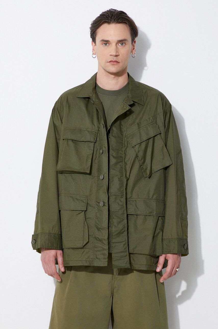 Bunda Engineered Garments Engineered Garments BDU Oversize Jacket Zelené | OR177.KD001, 0