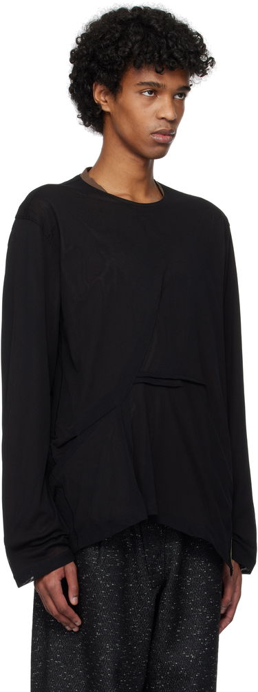 Sveter KIKO KOSTADINOV Kiko Kostadinov Inex Mesh T-Shirt Čierna | KKSS25TP02-75, 1