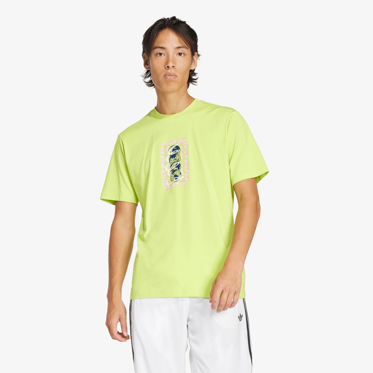 Tričko adidas Originals Street Graphic T-Shirt Žltá | JD0675, 0