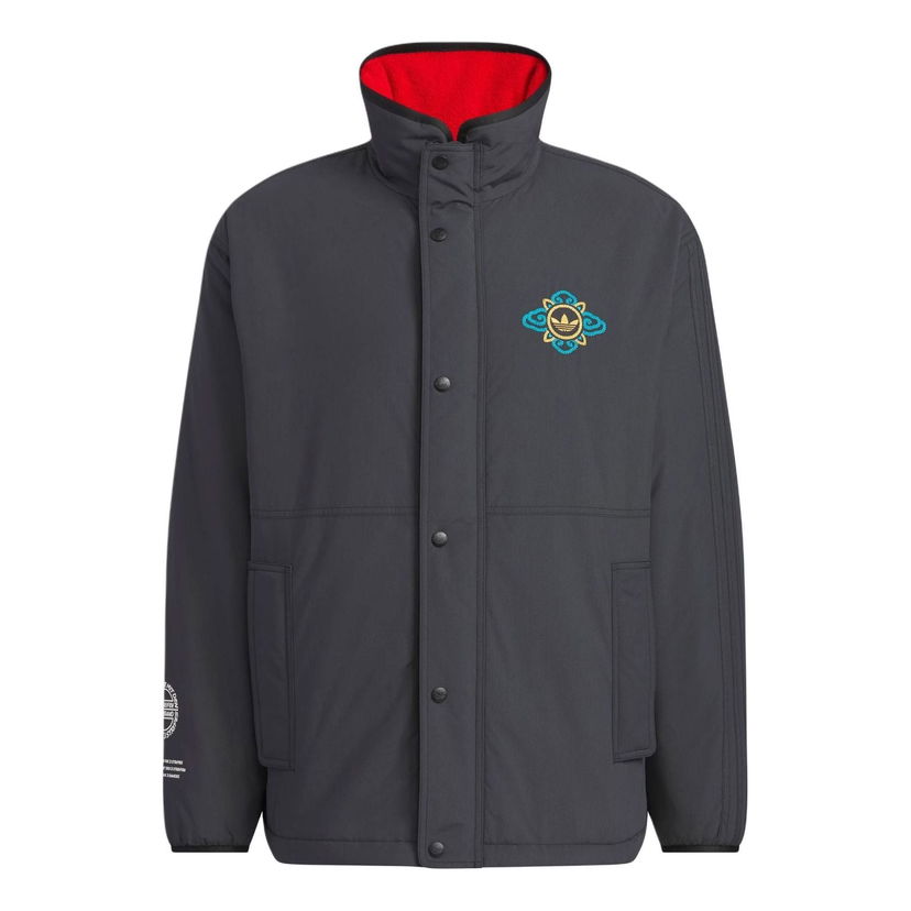 Parka adidas Originals Feifei Ruan Reversible Sherpa Jacket Čierna | IX4209