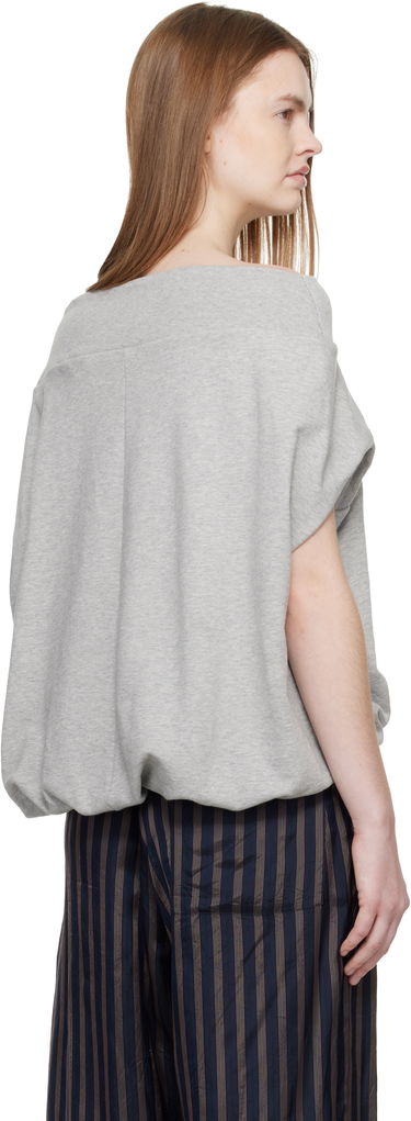 Mikina Dries Van Noten Cocoon Sweatshirt Šedá | 261-131110-3611, 2