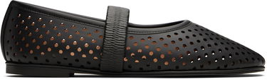 Tenisky a topánky Stella McCartney Stella McCartney Ryder Perforated Ballerina Flats Čierna | 810528KP027, 0