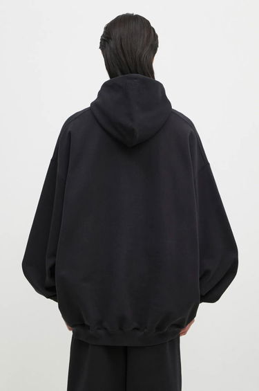 Mikina VETEMENTS Embroidered Logo Hoodie Čierna | UA66HD780B, 2