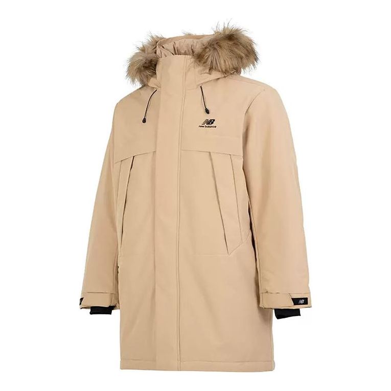 Parka New Balance Long Down Jacket Béžová | 5PC44303-BEI