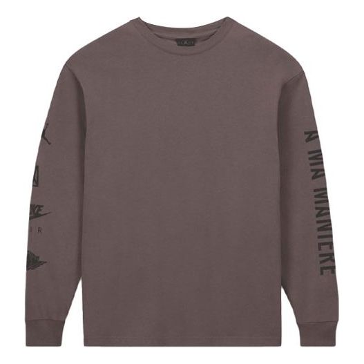 Sveter Jordan A Ma Maniere x Air Jordan Long Sleeve Tee Hnedá | CV3448-281