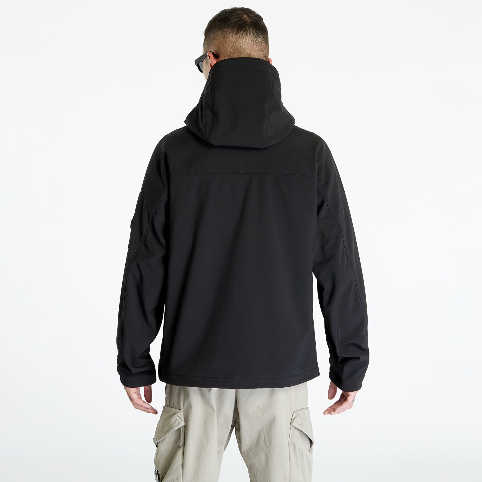 Shell-R Hooded Jacket Black