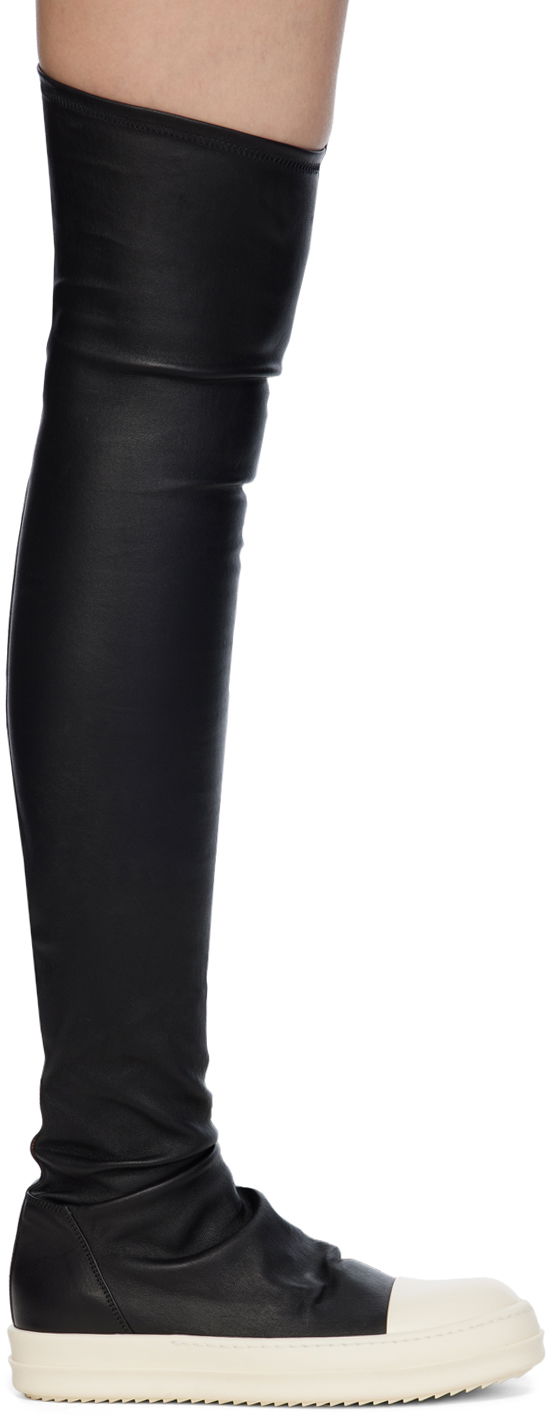 Tenisky a topánky Rick Owens Stocking Boots "Black" Čierna | RP01D2893 LS, 0