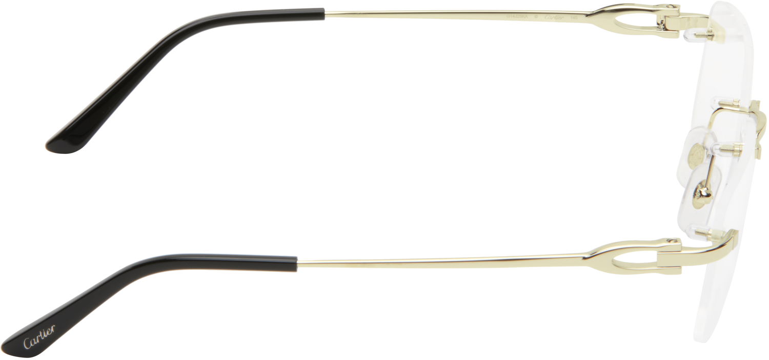 Slnečné okuliare Cartier Cartier Signature C Rectangular Metal Glasses Metalická | CT0521O-001, 1