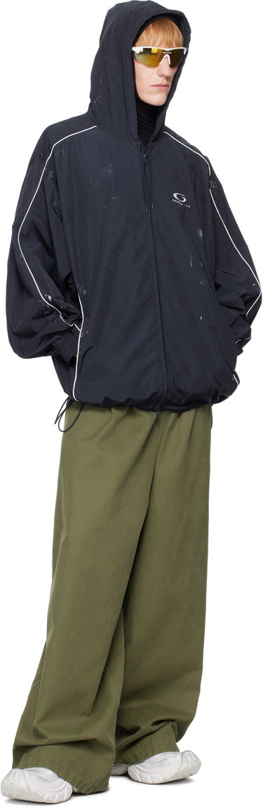 Vetrovka Balenciaga Balenciaga Painter Track Jacket Čierna | 814394TPQ38, 3