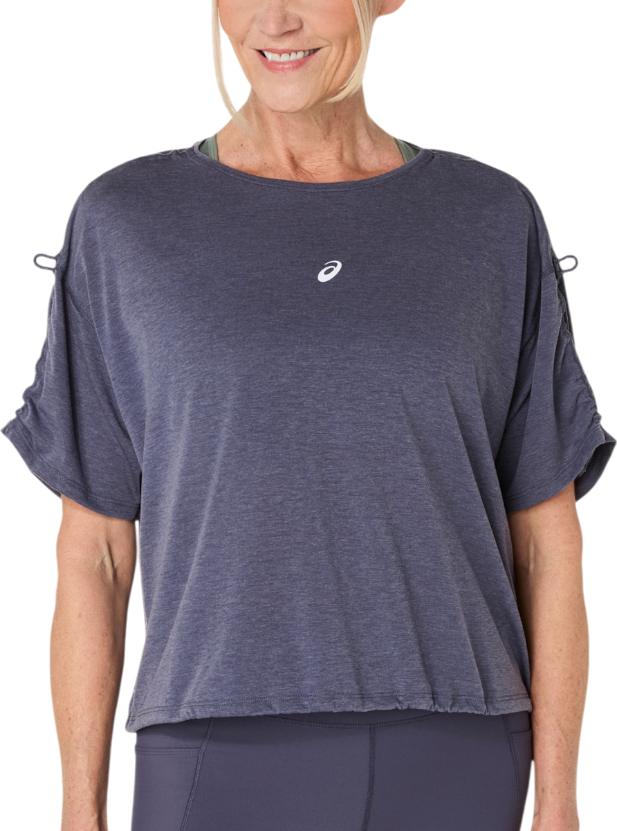 Tričko Asics Asics Nagino Run Adjustable Short Sleeve Top Navy | 2012d140-500, 0