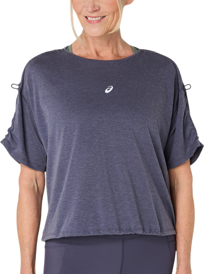 Tričko Asics Asics Nagino Run Adjustable Short Sleeve Top Navy | 2012d140-500