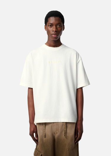 Tričko AXEL ARIGATO Men's Relaxed Fit T-Shirt with Drawstring Hem Biela | A3443001, 9
