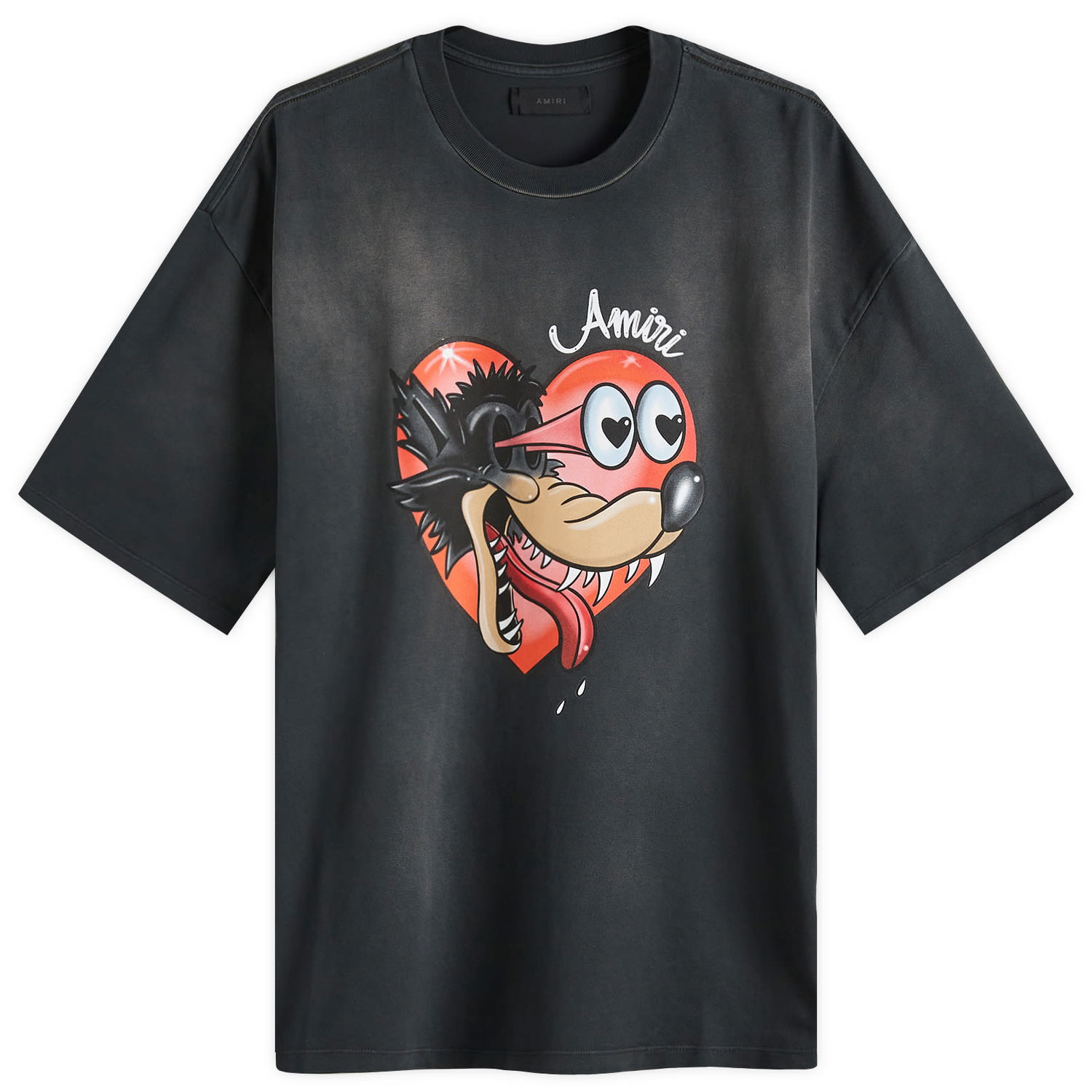 Tričko AMIRI Amiri Hopeless Romantic T-Shirt Size L Čierna | AMJYTE1170-001, 1