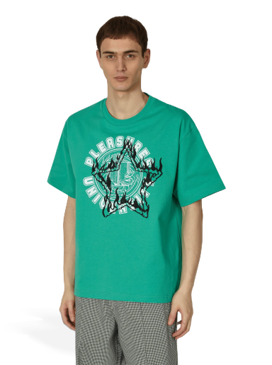 Tričko Pleasures University Heavyweight T-Shirt Zelené | P23SP029 GREEN