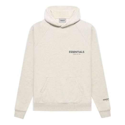 Mikina Fear of God Essentials Core Collection Hoodie Béžová | FOG-FW21-167, 0