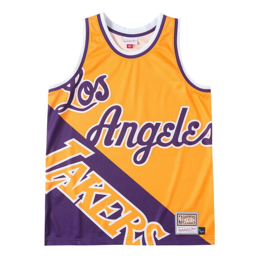 Dres Mitchell & Ness Los Angeles Lakers Fashion Tank Fialová | TMTK4350-LALYYPPPYELL