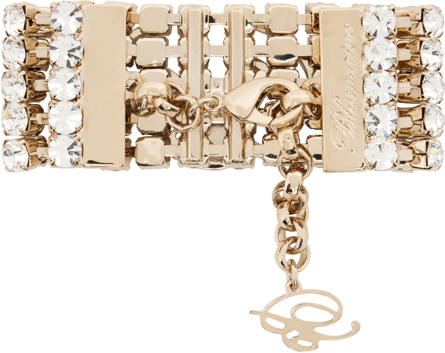 Náramok Blumarine Blumarine Rhinestone Chain Bracelet Metalická | P522W324A, 1
