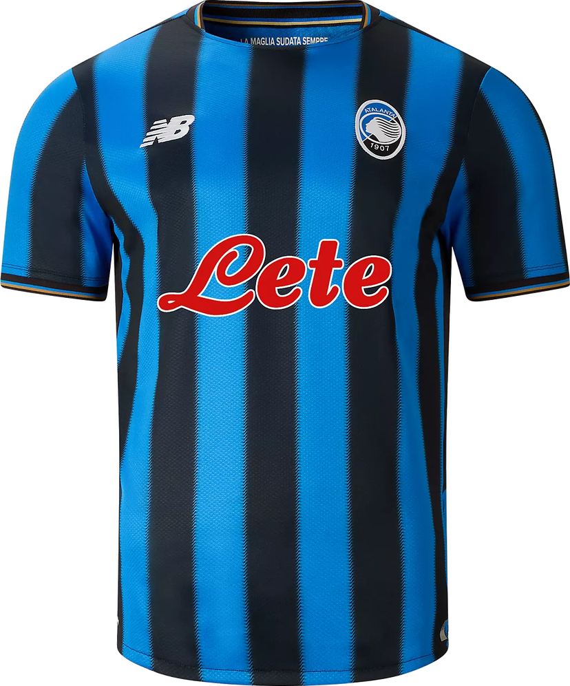 Dres New Balance Atalanta Bergamo Home Jersey 2025/26 Modrá | mt230500-hme