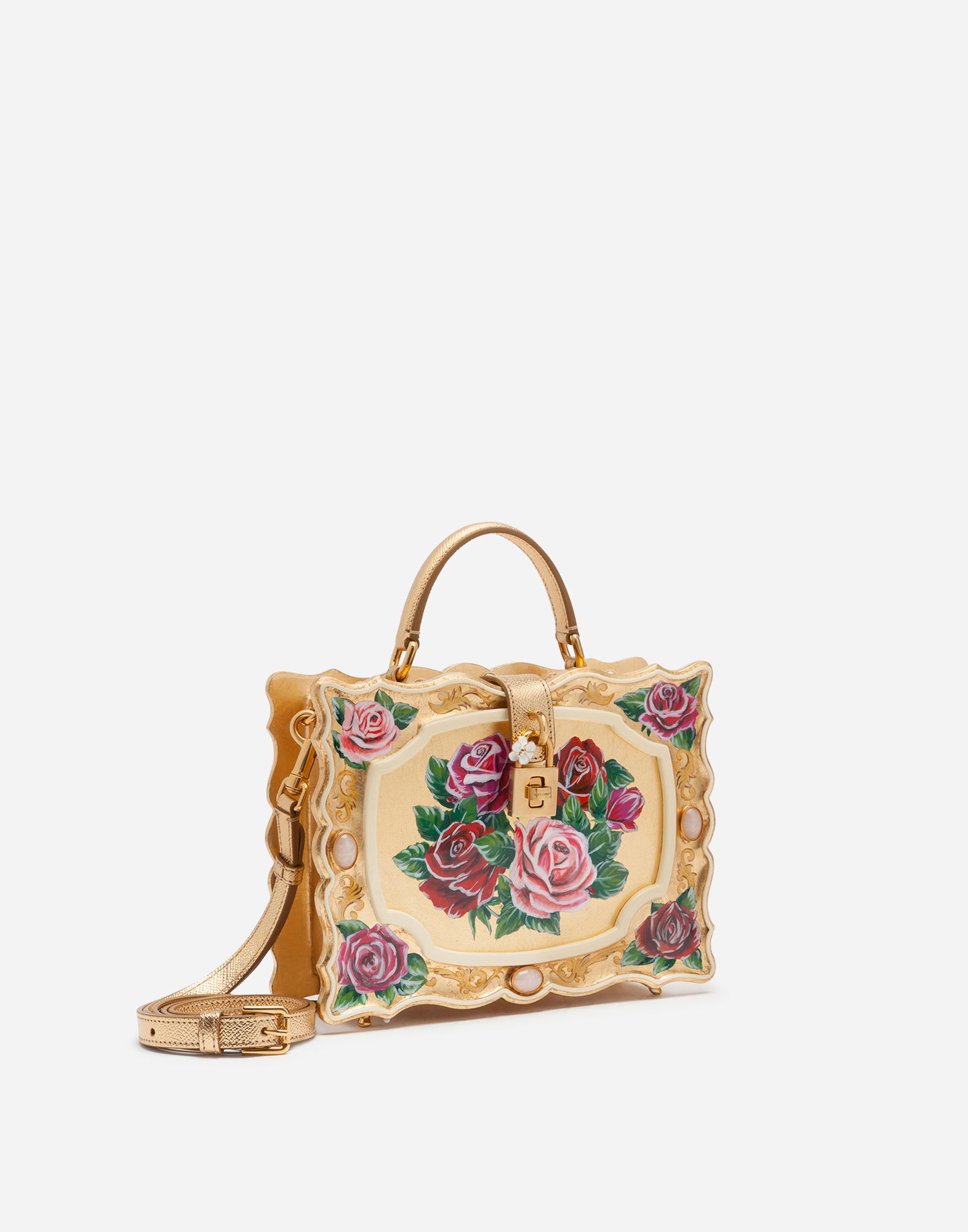 Kabelka Dolce & Gabbana Dolce & Gabbana Dolce Box Bag Hand-painted Wood Rôznofarebný | BB5970AZ3998L140, 1
