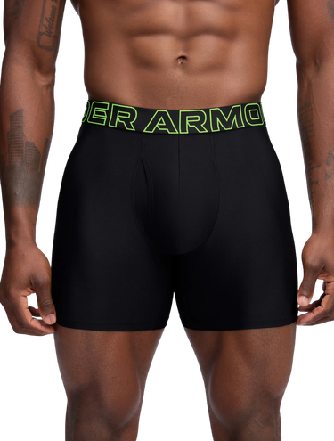 Boxerky Under Armour Performance Tech Mesh 6-Inch 3-Pack Boxer Briefs Čierna | 1383884-005, 1