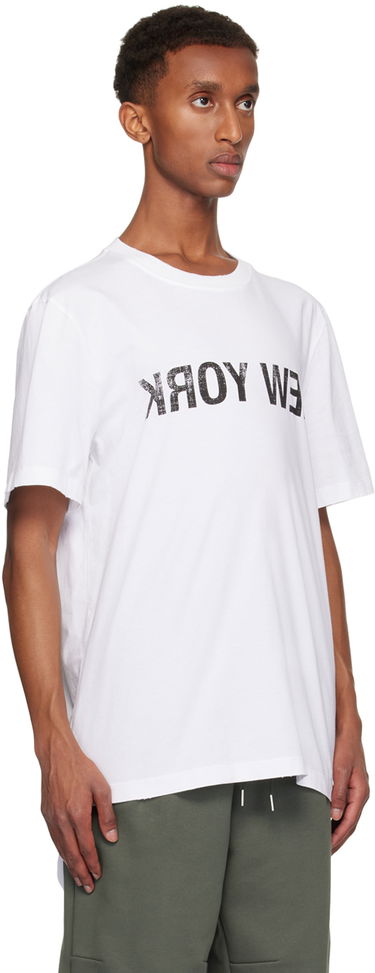 Tričko Helmut Lang 'New York' Graphic T-Shirt Biela | O06HM512, 1