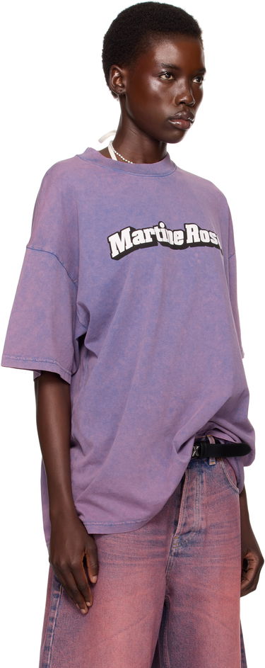 Tričko Martine Rose Martine Rose Oversized Short Sleeve T-Shirt Fialová | 621JE03115, 1