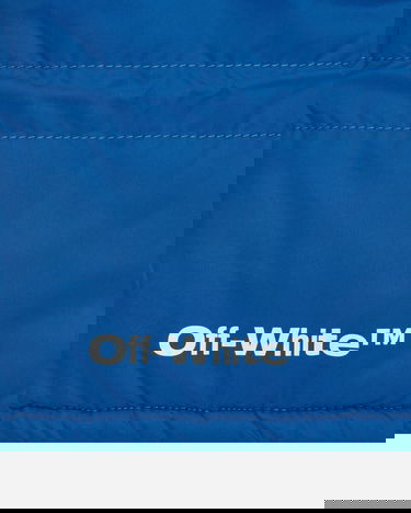 Rukavice Off-White Bounce Ski Mittens Gloves Blue Modrá | OMNE038F22FAB001 4501, 5